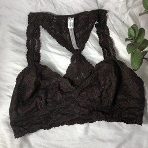 Free People Chocolate Brown Bralette